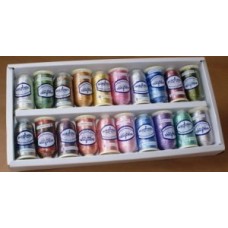 Pack of 20 Kaleidoscope Embroidery Threads